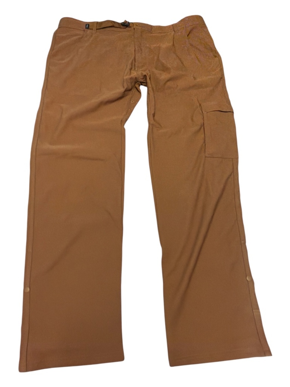Outdoor Hiking Cargo Pant Stretch Utility Convertible Slim Fit Brown Prana 42x32